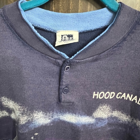 Vintage Crewneck-Hood Canal Graphic Sweatshirt - Picture 15 of 15